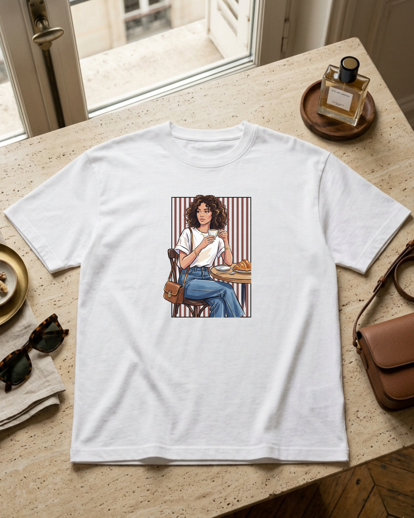 Camiseta Blanca - Lifestyle Coffee Break